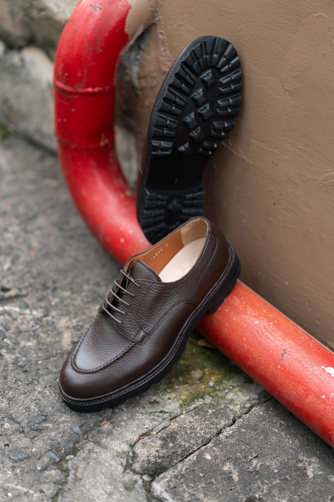 Leather Men Shoes 8425 T