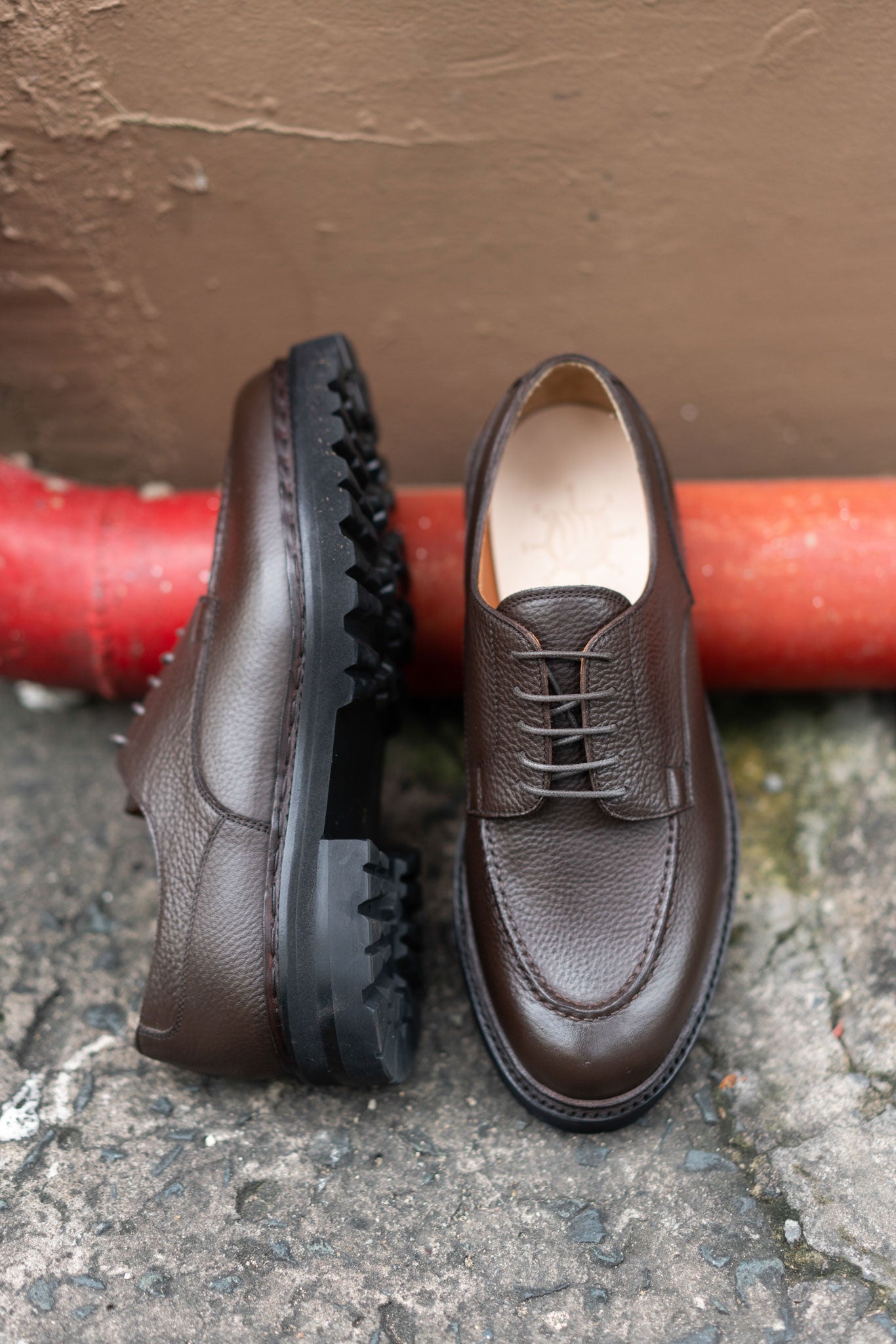 Leather Men Shoes 8425 T