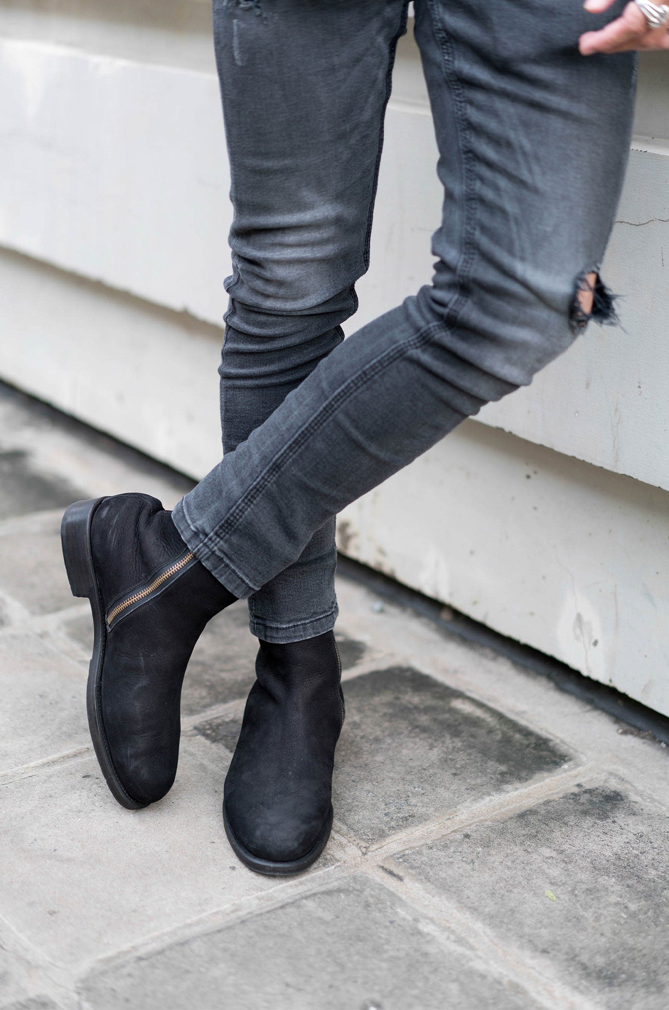 Zip Boots Men Shoes K 07 NW 1204