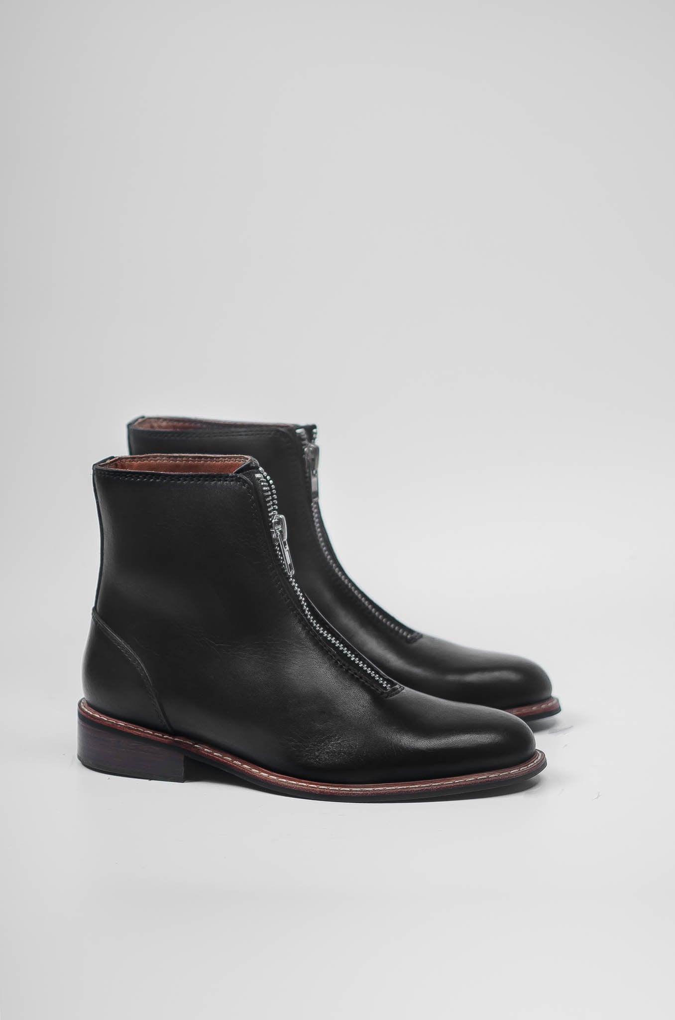 Zip Boots Men Shoes K 02