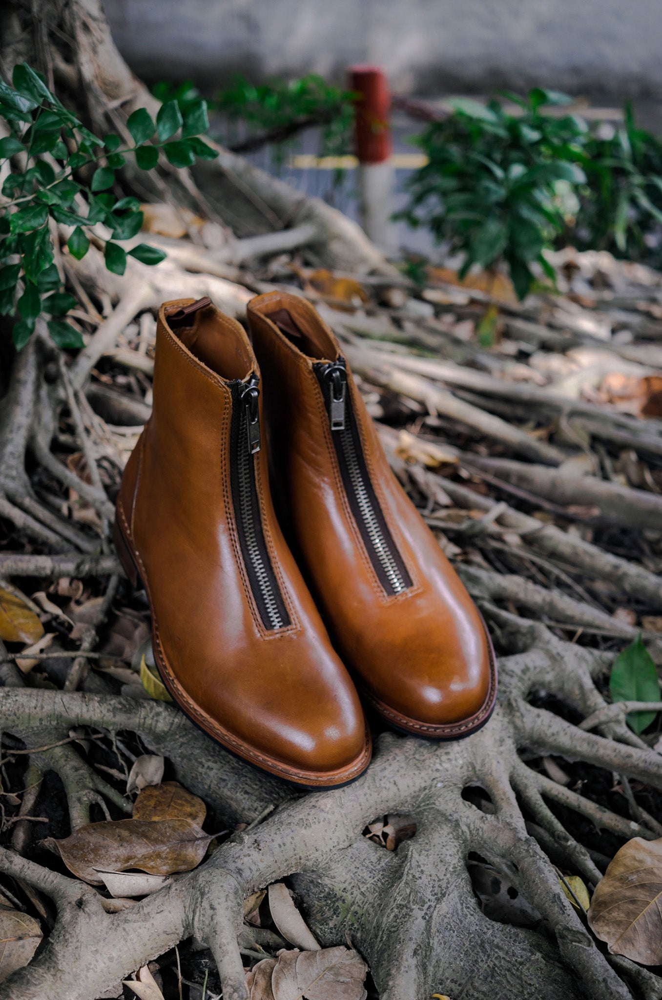 Zip Boots Men Shoes K 02